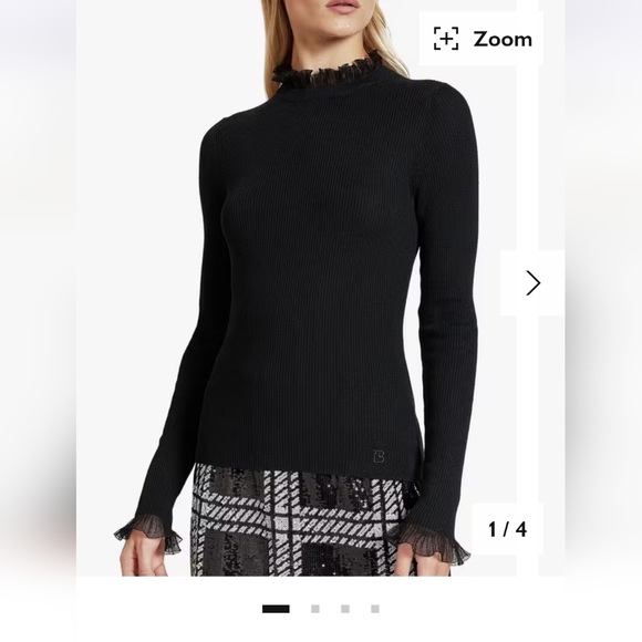 Ted Baker Ruffle Neck Sweater - Picture 6 of 8
